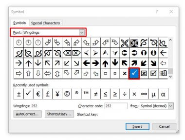 √ Cara Membuat Simbol Ceklis di Word, Excel & PowerPoint 2007/2010/2013